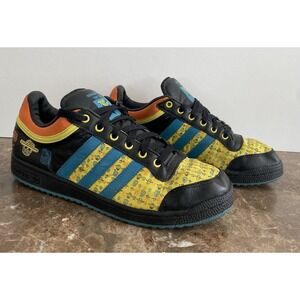 Vtg Adidas Top Ten Low Day of the Dead Multicolor Sneakers Shoes Limited Ed 9